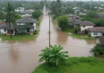chuva provoca transtornos