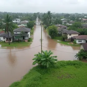 chuva provoca transtornos