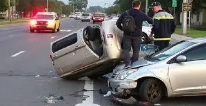 acidente de veículo em Sorocaba