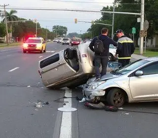 acidente de veículo em Sorocaba