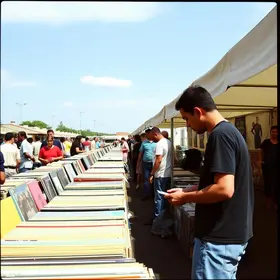Feira de vinil em Sorocaba