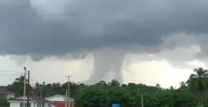 alerta de tempestade e granizo em Sorocaba