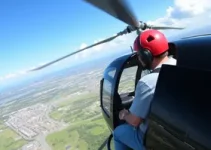 passeio gratuito de helicóptero