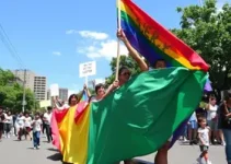 participação de crianças na Parada LGBTQIA+