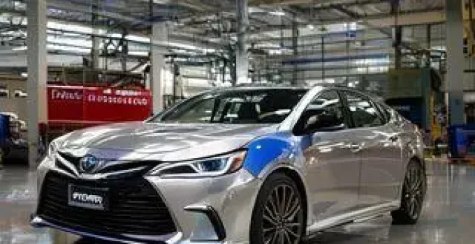 nova fábrica do Toyota Corolla