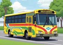 Ônibus Azul e Rosa da Saúde