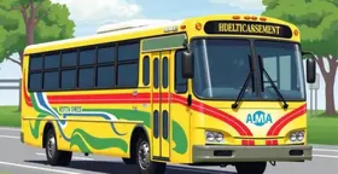 Ônibus Azul e Rosa da Saúde