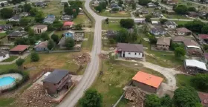 imagens de drone
